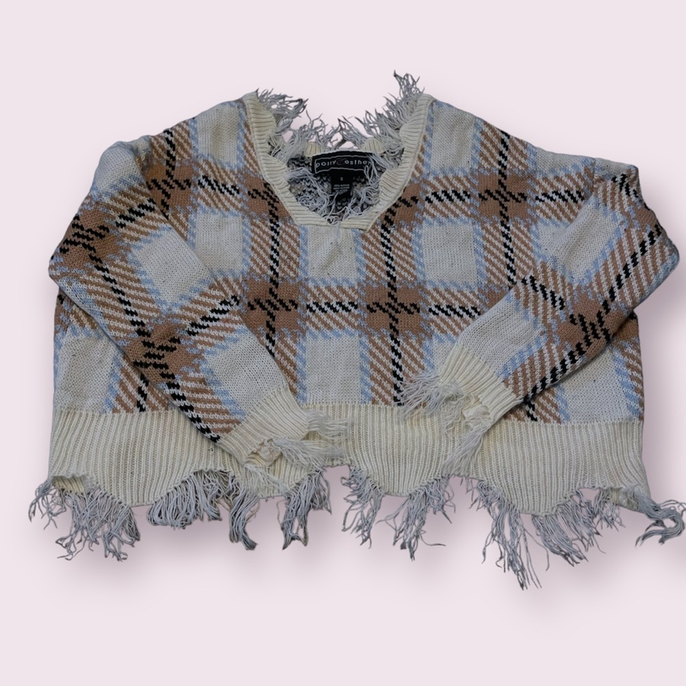 Polly Esther Cropped Sweater